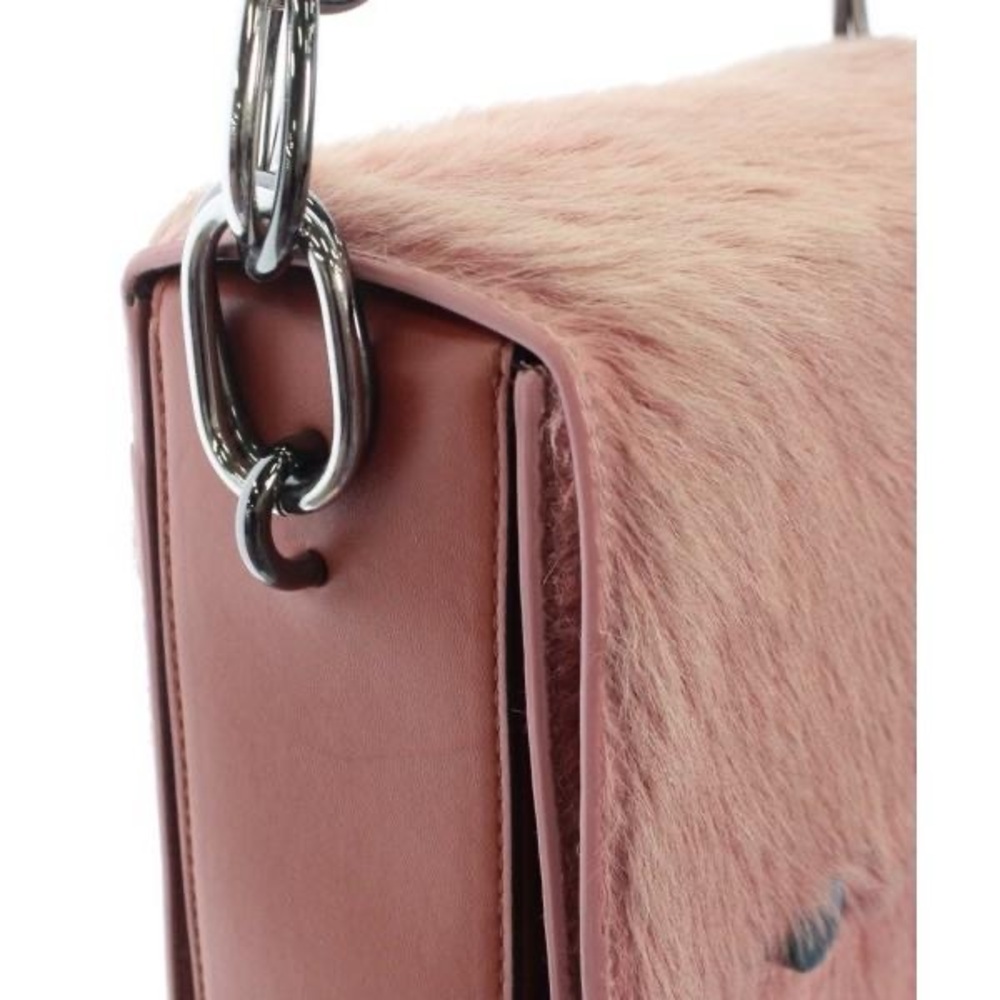 Marni Elegant Pink Fur Women Bag